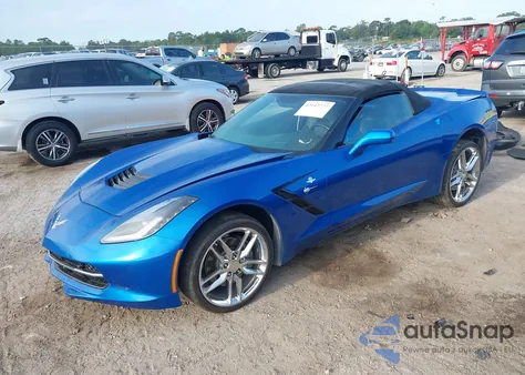2016 Chevrolet Corvette Stingray из США, поврежденный, VIN 1G1YD3D79G5100331